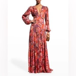 ALC isabelle cutout maxi dress
